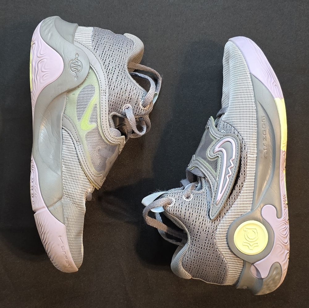Nike KD Trey 5 X Low Particle Grey Lilac Size 7.5